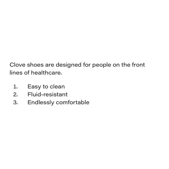 Clove Lunar Fade Black Healthcare Nursing Sneakers Women 7 / EU 37 - Picture 13 of 13